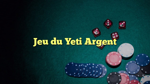 Jeu du Yeti Argent