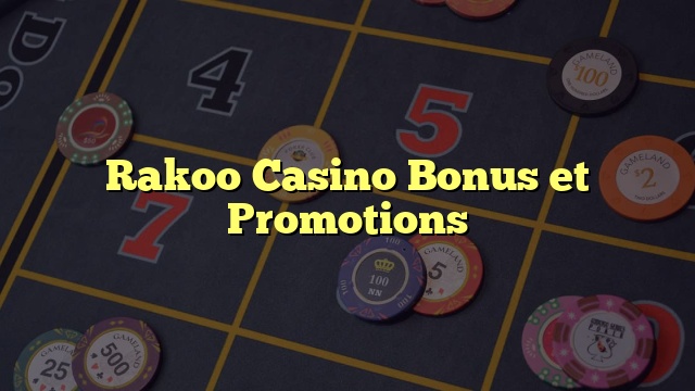 Rakoo Casino Bonus et Promotions